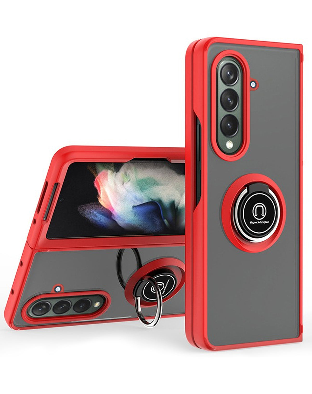 Kickstand Case for Galaxy Z Fold 7 — Red