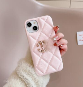Pink Chanel iPhone Case