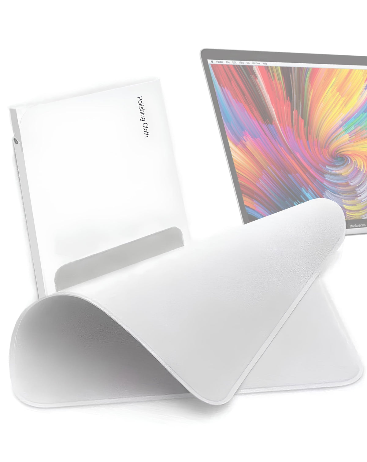 Soft Fiber Polishing Cloth for Apple Screens Washable and Reusable — 16cm / 16cm, Not Returnable