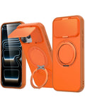 MagSafe Kickstand Case for iPhone 13 Pro Max — Orange