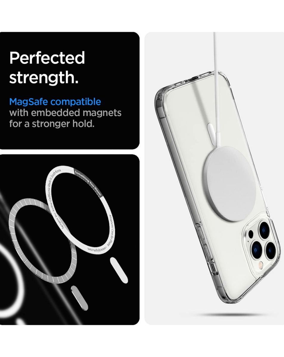 Crystal Clear Wireless-Charging Compatible Case for iPhone 13 Pro Max