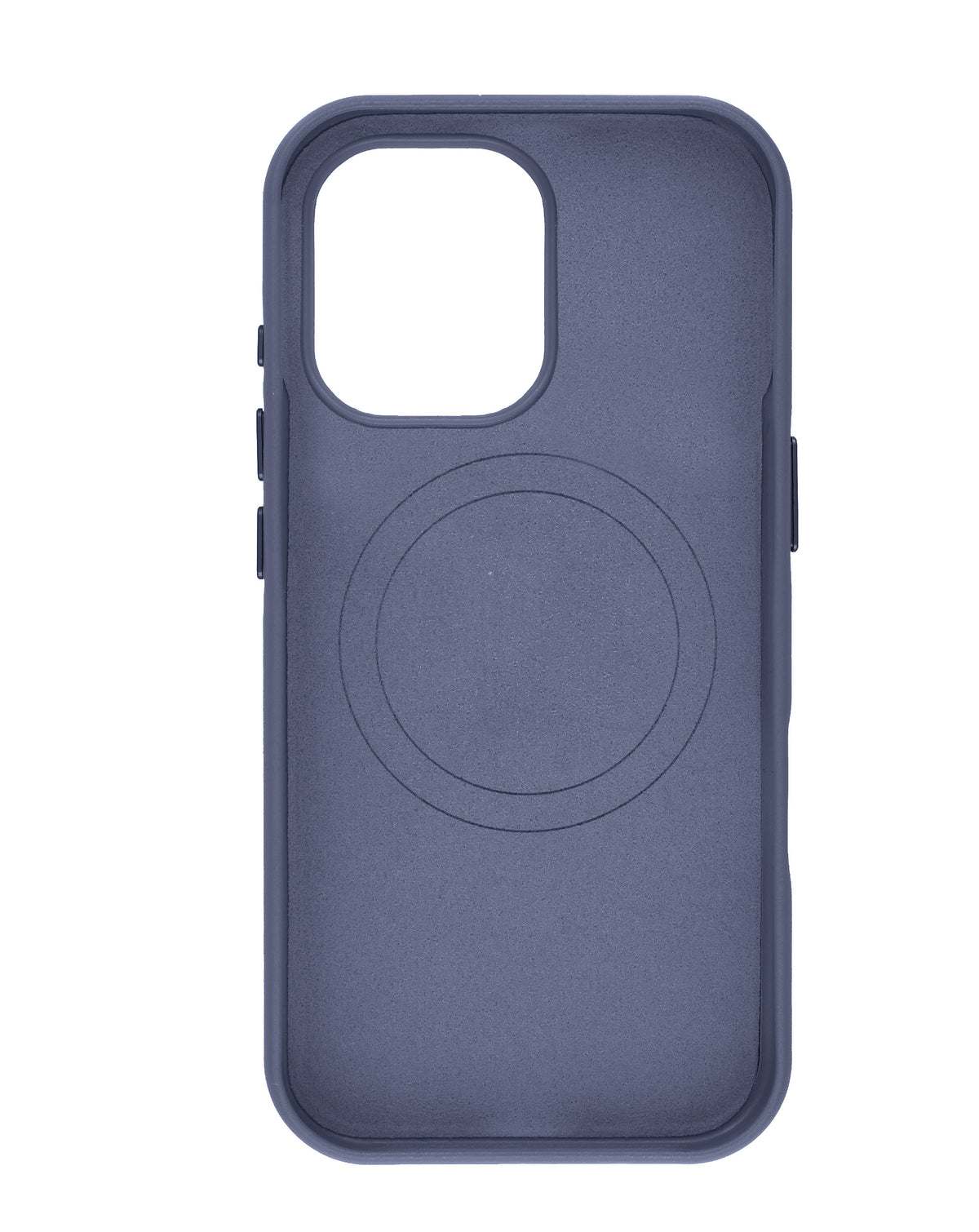 Leather Case for iPhone 13 / 14 / 16e / 17e — Navy Blue
