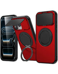 MagSafe Kickstand Case for iPhone 14 Pro Max — Red