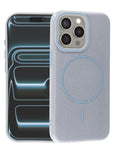 Magnetic Leather Case for iPhone 14 Pro Max — Wayne Blue