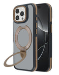 Kickstand Crystal Clear Wireless-Charging Compatible Case for iPhone 14 Pro Max