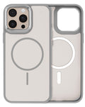 MagSafe Heavy-Duty Shockproof Case for iPhone 14 Pro Max — Gray