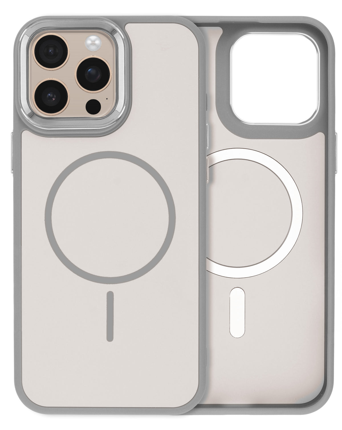 MagSafe Heavy-Duty Shockproof Case for iPhone 14 Pro Max — Gray
