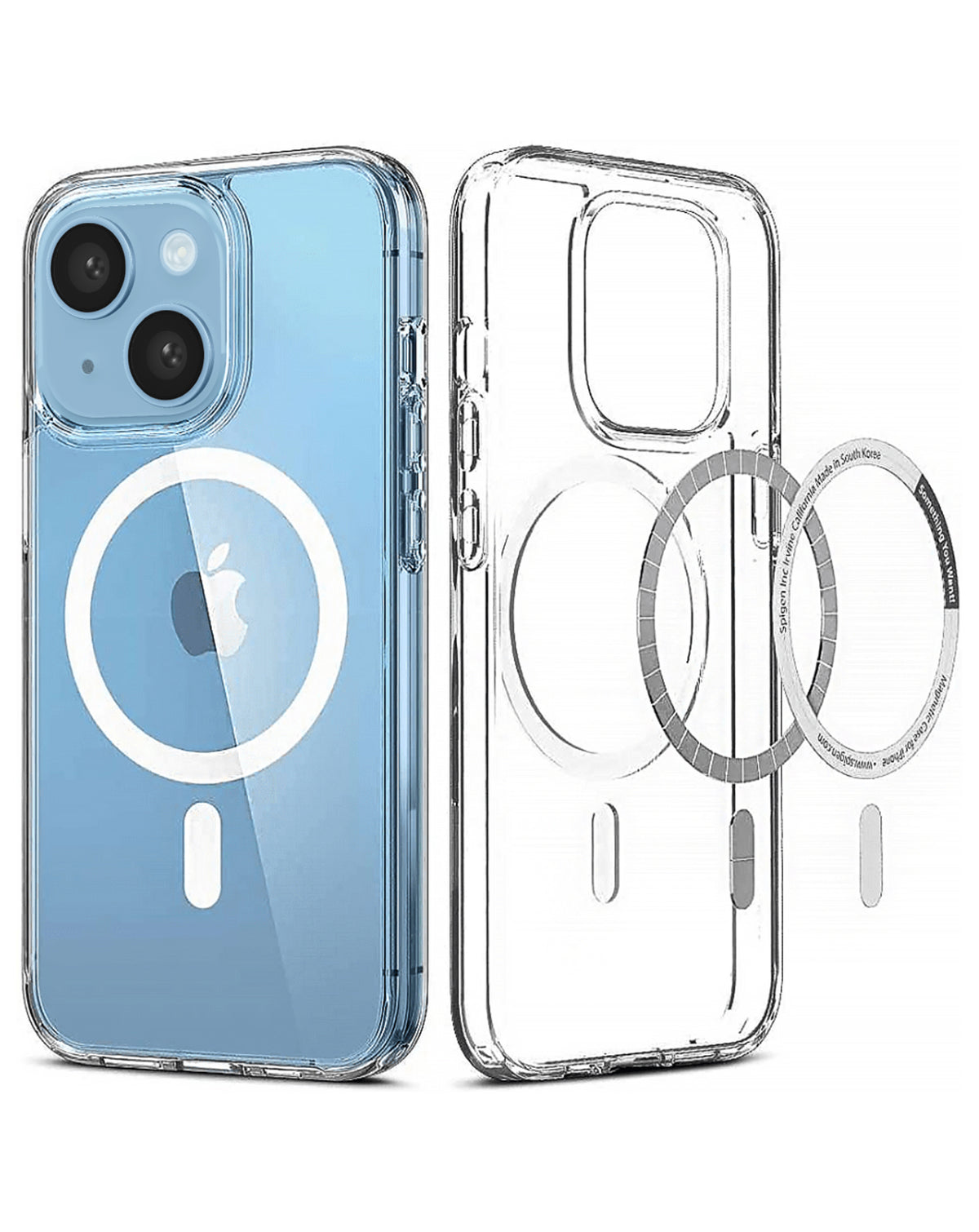 MagSafe Crystal Clear Case for iPhone 13 / 14 / 15 / 16e / 17e — Clear