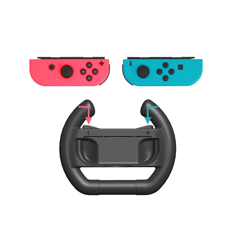 Dobe Steering Wheel Handle Grip for Switch Joy Con Controller