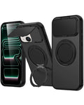 MagSafe Kickstand Case for iPhone 14 Plus / 15 Plus — Black