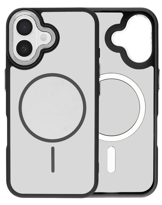 MagSafe Heavy-Duty Shockproof Case for iPhone 16 — Black