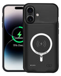 Slim Charging Case with Msafe Charging for iPhone 16 Plus — 8500 mAh