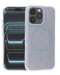 Magnetic Leather Case for iPhone 16 Pro Max — Wayne Blue