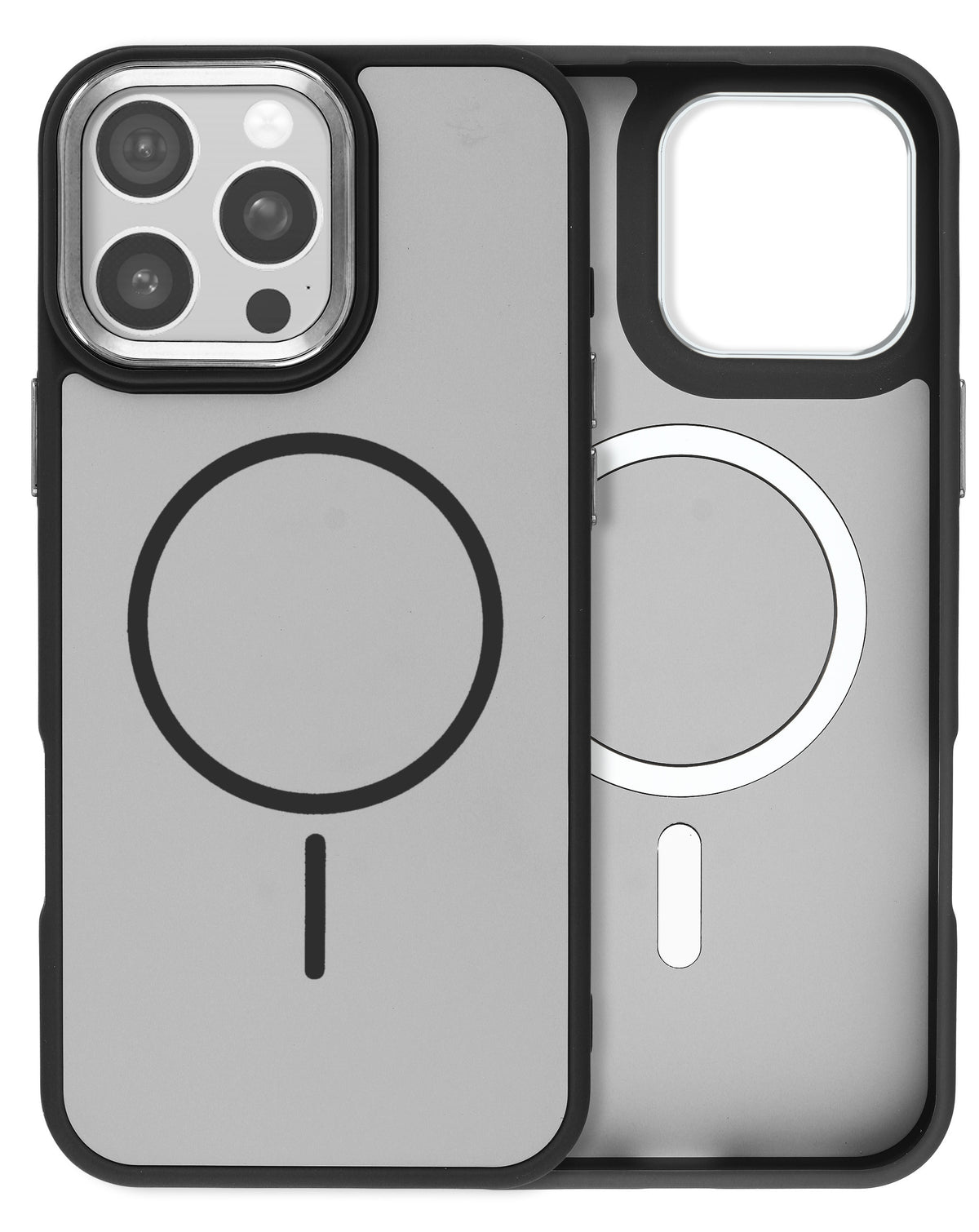 MagSafe Heavy-Duty Shockproof Case for iPhone 16 Pro Max — Black