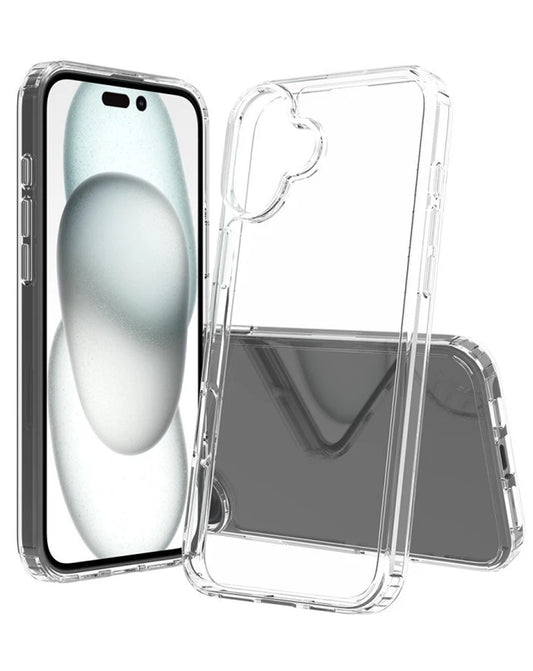 Crystal Clear Case for iPhone 16 Plus
