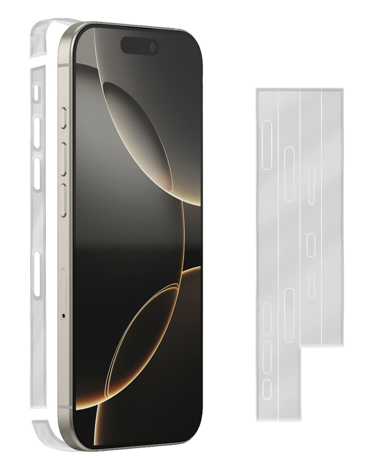 Full Frame Protection Film for iPhone 16 Pro