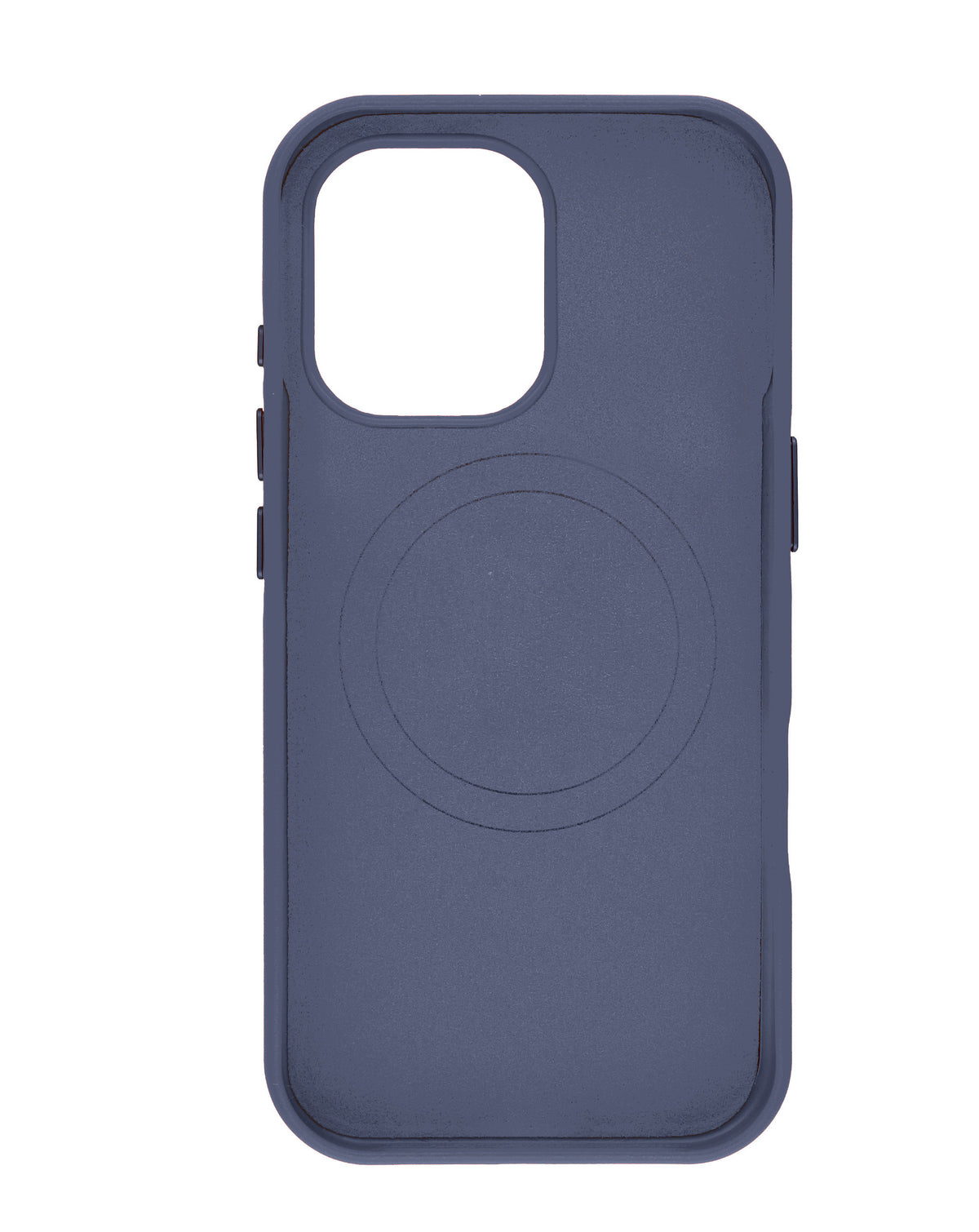 Leather Case for iPhone 16 Pro Max — Navy Blue