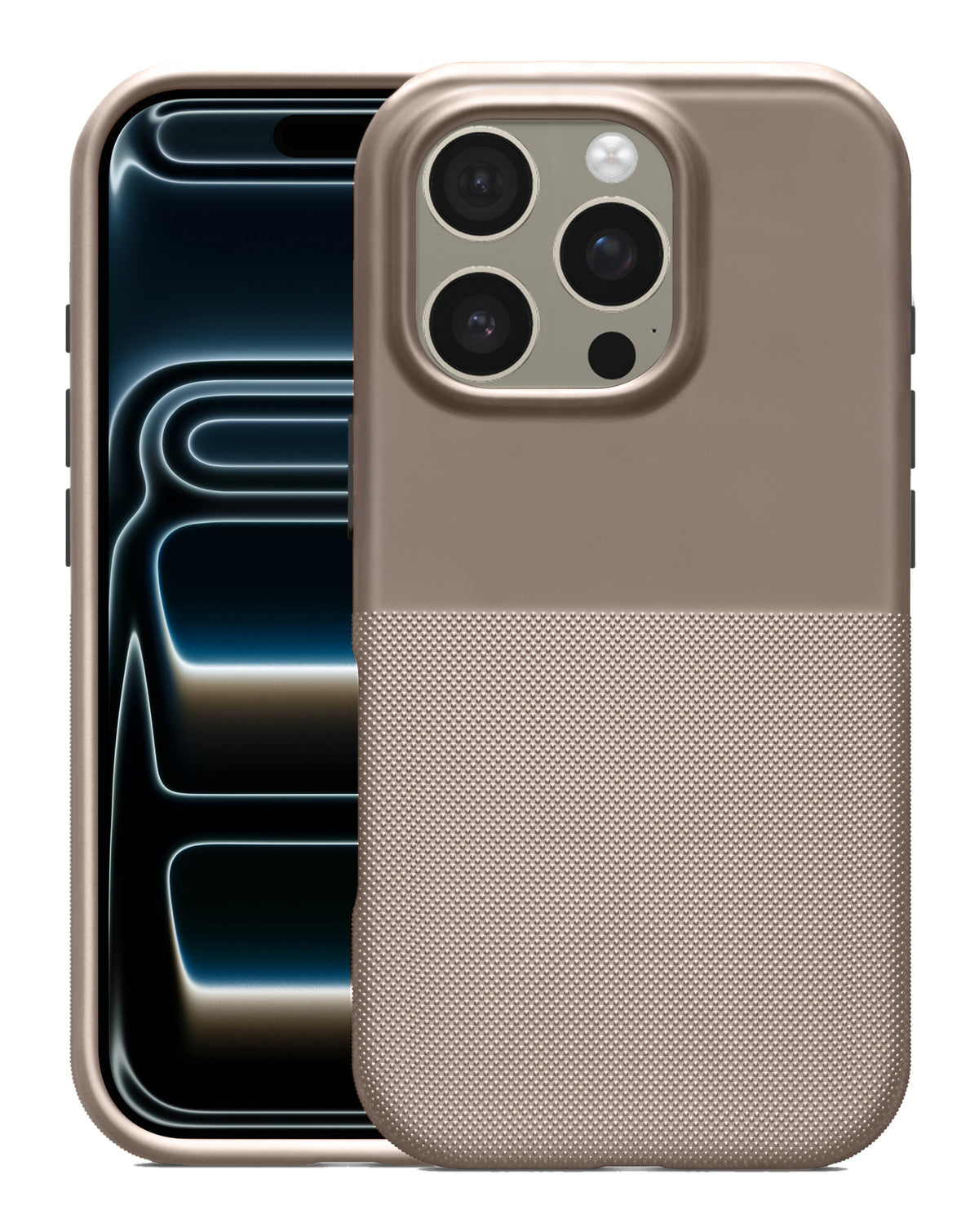 Magnetic Case for iPhone 16 Pro Max — Brown