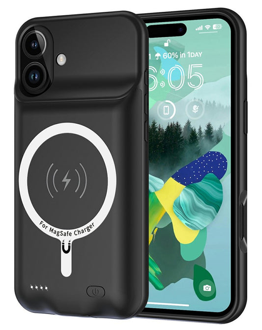 Slim Charging Case with Msafe Charging for iPhone 17 — 7000 mAh