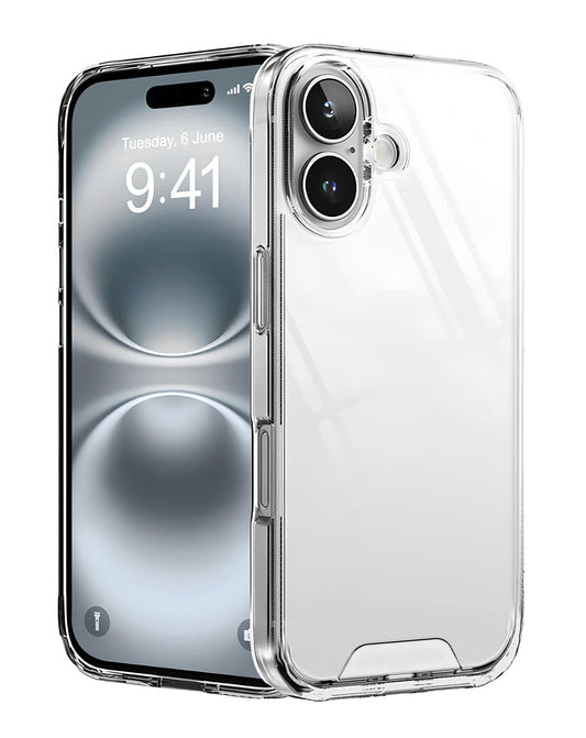 Crystal Clear Case for iPhone 17 — Clear