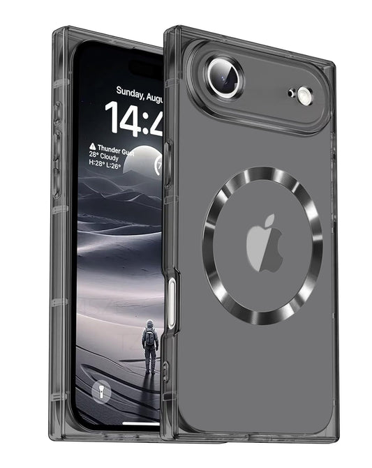 MagSafe Crystal Clear Case for iPhone Air — Black