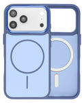 MagSafe Heavy-Duty Shockproof Case for iPhone 17 Pro — Navy Blue