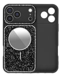 MagSafe Glitter Case for iPhone 17 Pro Max — Black