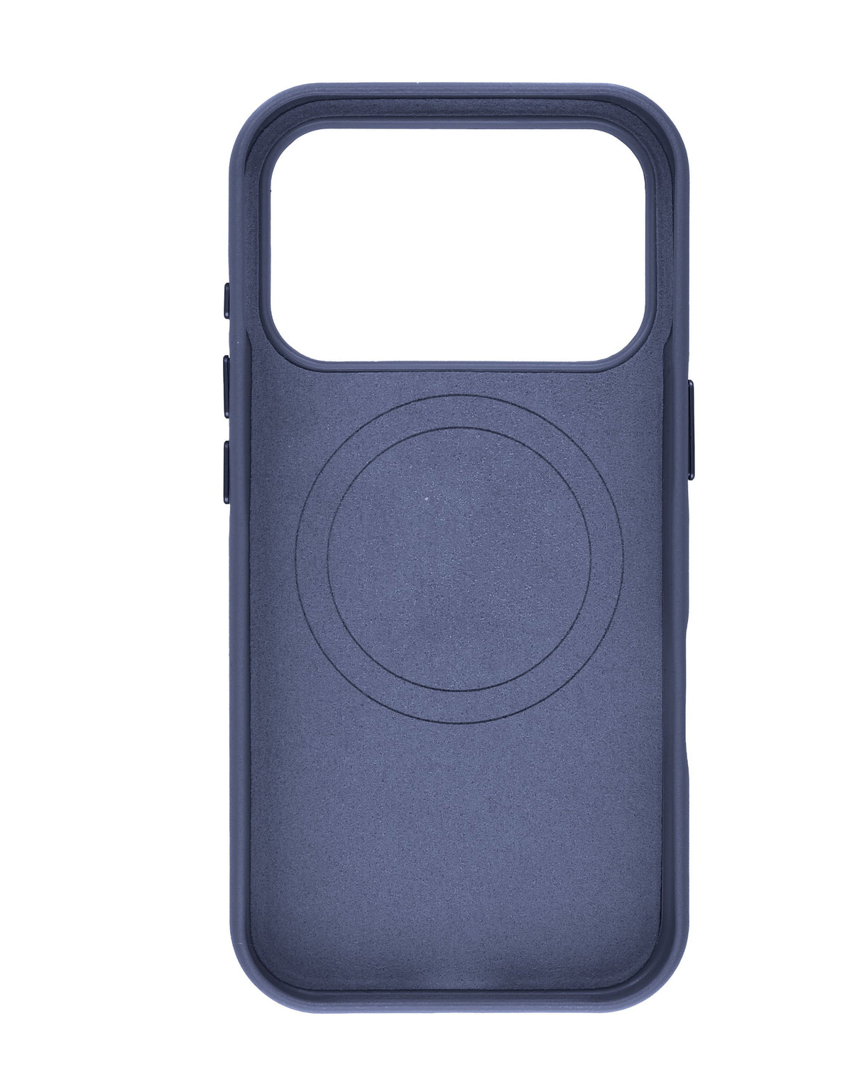 Leather Case for iPhone 17 Pro Max — Navy Blue