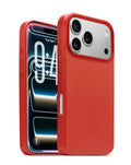 Leather Case for iPhone 17 Pro Max — Red