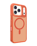 Magnetic Wireless-Charging Compatible Case for iPhone 17 Pro / 18 Pro — Orange