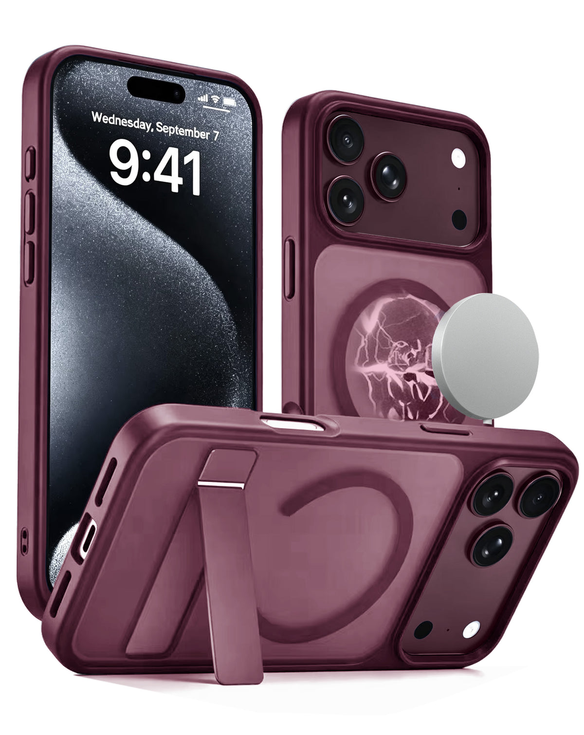 Magnetic Kickstand Case for iPhone 17 Pro / 18 Pro