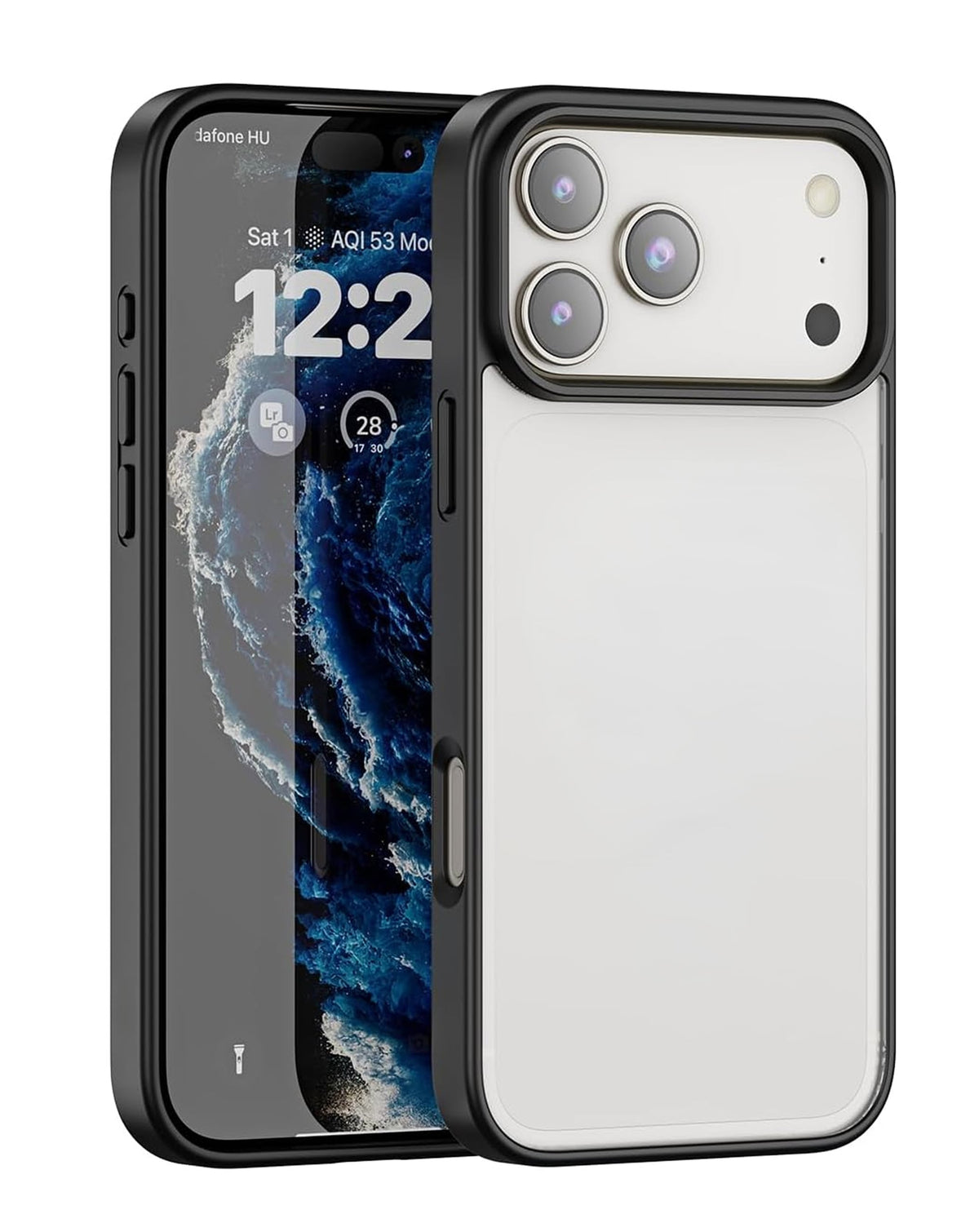 Hybrid Case for iPhone 17 Pro / 18 Pro — Black