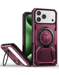 Heavy-Duty Shockproof Kickstand Full-Body Case for iPhone 17 Pro / 18 Pro