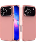 Soft Silicone Case for iPhone 17 Pro / 18 Pro — Pink