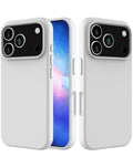 Soft Silicone Case for iPhone 17 Pro / 18 Pro — White