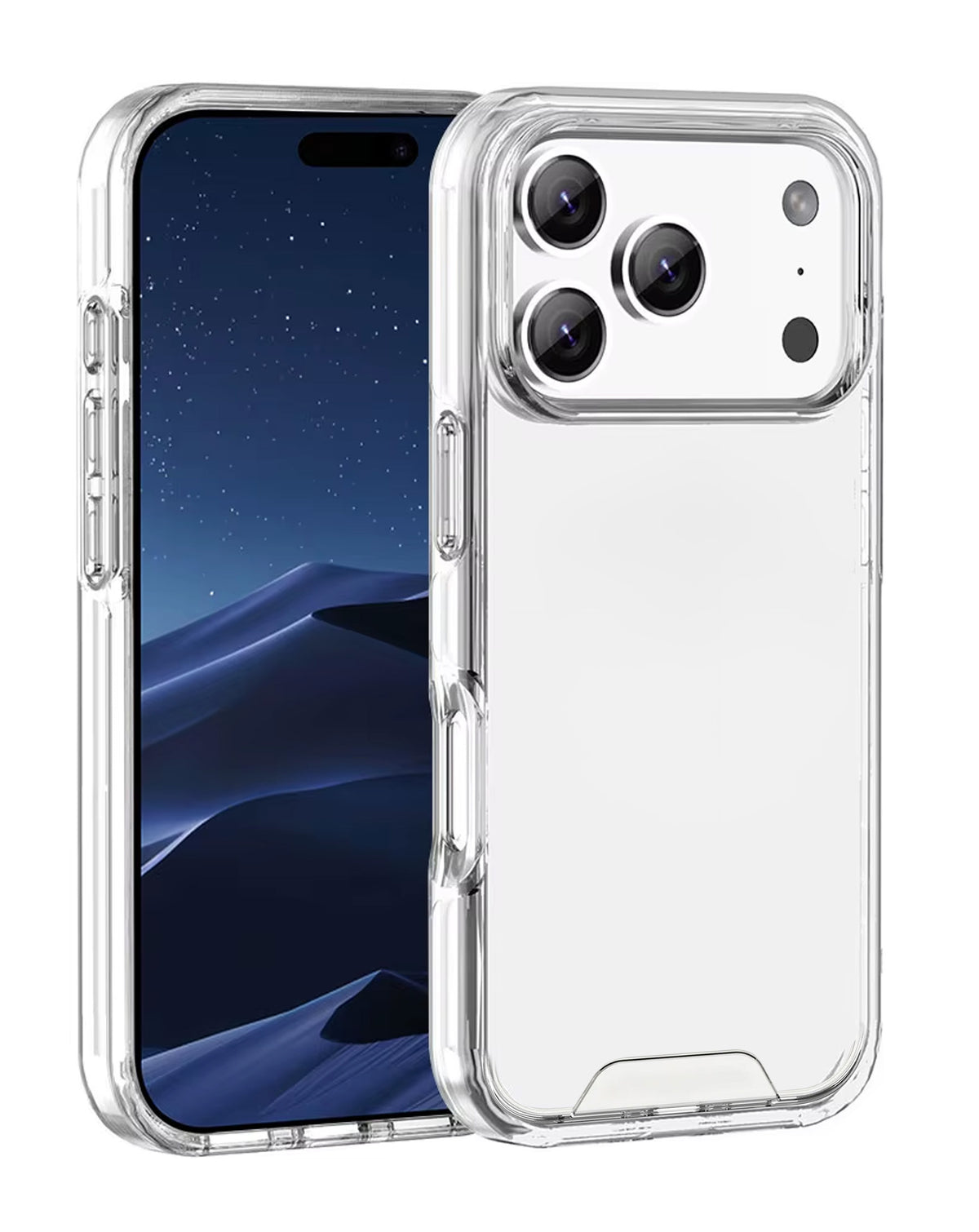 Crystal Clear Case for iPhone 17 Pro / 18 Pro — Clear
