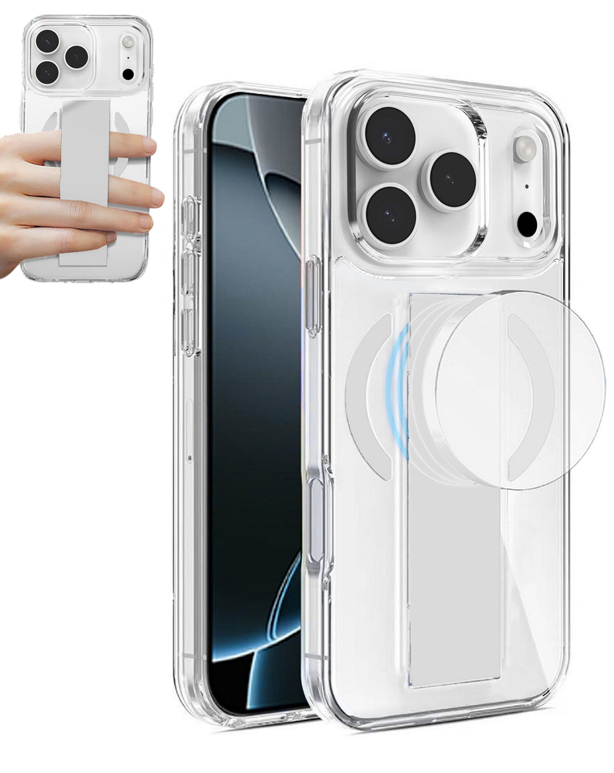 Crystal Clear Case for iPhone 17 Pro / 18 Pro — Clear