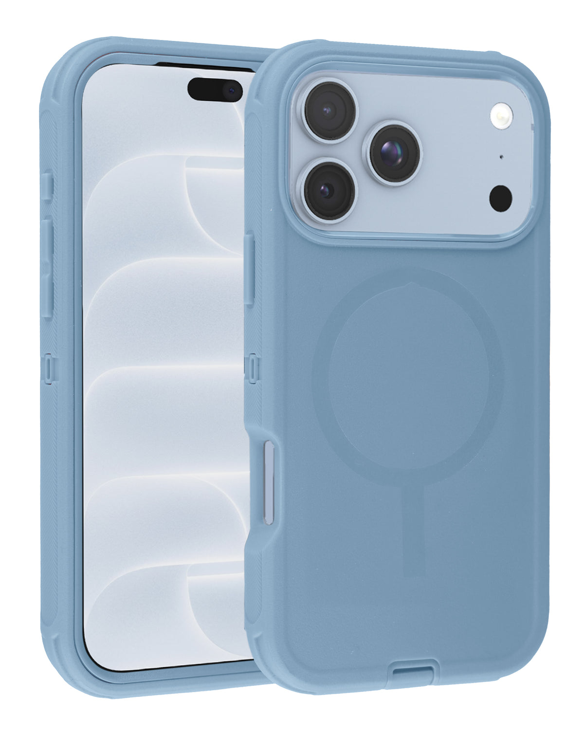 Heavy-Duty Shockproof Wireless-Charging Compatible Case for iPhone 17 Pro / 18 Pro