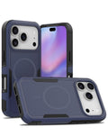 Magnetic Heavy-Duty Shockproof Case for iPhone 17 Pro / 18 Pro — Navy