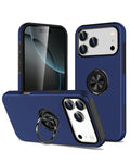 Magnetic Heavy-Duty Shockproof Case for iPhone 17 Pro Max / 18 Pro Max — Navy