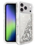 Glitter Case for iPhone 17 Pro Max / 18 Pro Max — Silver