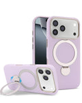 Magnetic Kickstand Soft Silicone Case for iPhone 17 Pro Max / 18 Pro Max