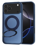 Magnetic Kickstand Full-Body Case for iPhone 17 Pro Max / 18 Pro Max — Navy
