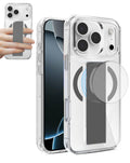 Crystal Clear Case for iPhone 17 Pro Max / 18 Pro Max — Gray