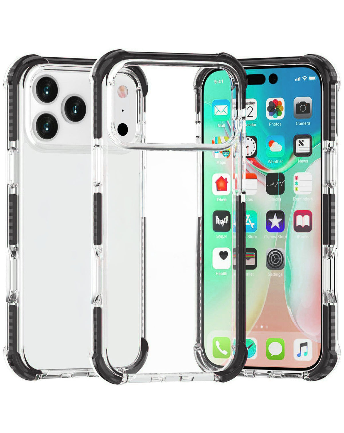 Protective Case for iPhone 17 Pro Max / 18 Pro Max — Black