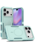 Magnetic Heavy-Duty Shockproof Case for iPhone 17 Pro Max / 18 Pro Max — Teal