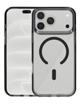 Magnetic Crystal Clear Case for iPhone 17 Pro Max / 18 Pro Max — Black