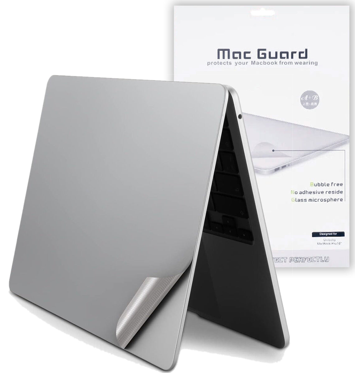 Protective Protective Film for MacBook Pro A2485 / A2780 / A2991 — Silver