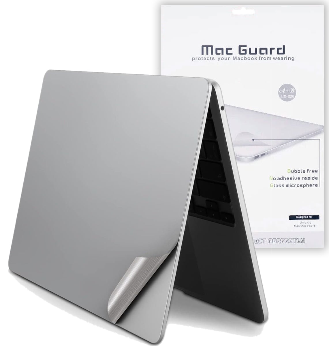 Protective Protective Film for MacBook Pro A2442 / A2779 / A2992 / A2918 — Silver