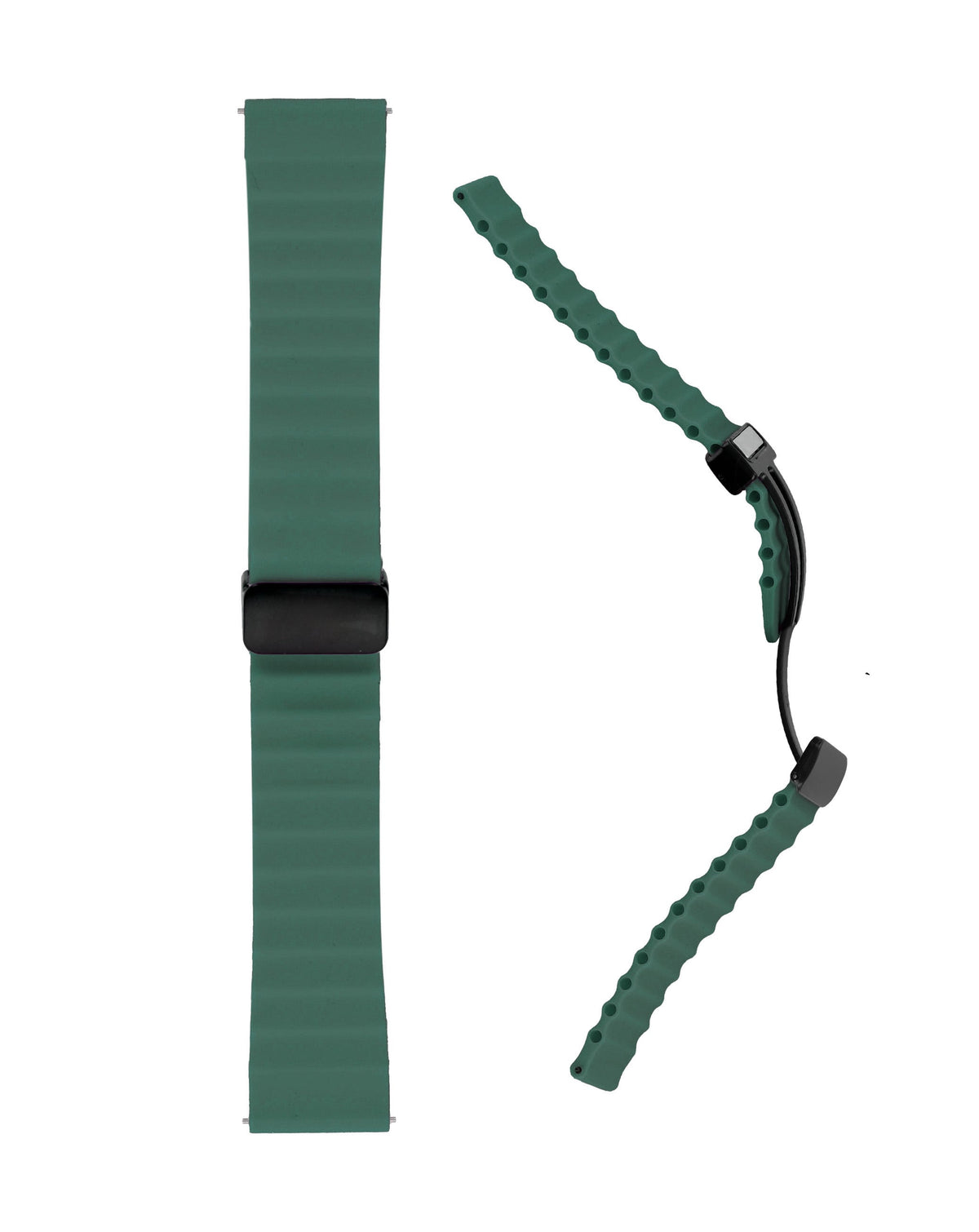 Magnetic Soft Silicone Band for Galaxy Watch 20mm — Green